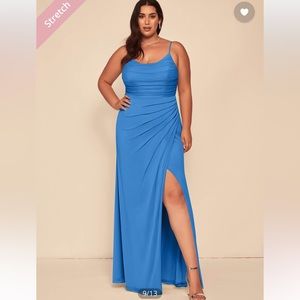 NWT Azazie Deandra Blue Jay Size 12